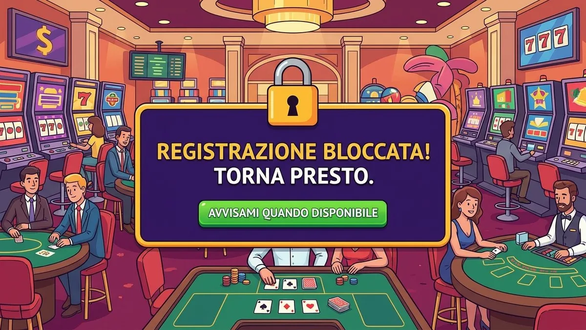 Registrazione con bonus